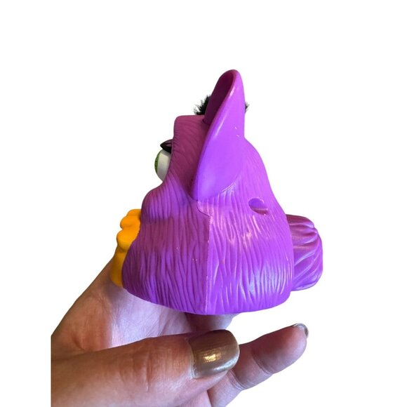 Vintage 1998 McDonalds Happy Meal Toy Purple‎ Orange Plastic Furby - Picture 3 of 5